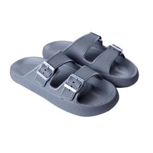 دمپایی مردانه مدل کاسپین رنگ طوسی