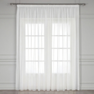   پرده حریر ساده مدل دوخت ساده سایز 500×280 سانتی متر