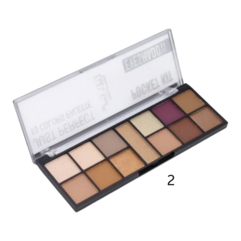 پالت سایه 13 رنگ دودوگرل کد ۲