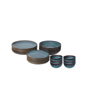 سرویس غذاخوری روستیک ۲۴ پارچه ایکیا مدل GLADELIG