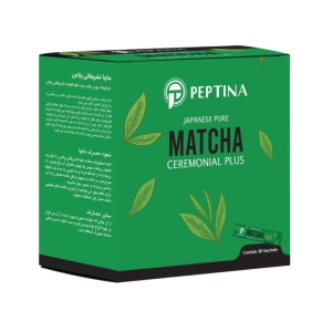 چای ماچا تشریفاتی پلاس پپتینا جعبه 30 عددی