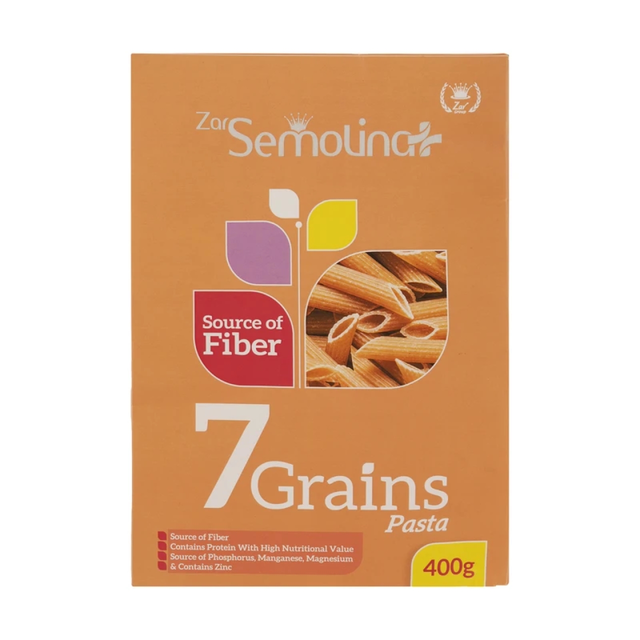 پاستا پنه هفت غله زرماکارون_ 400 گرم