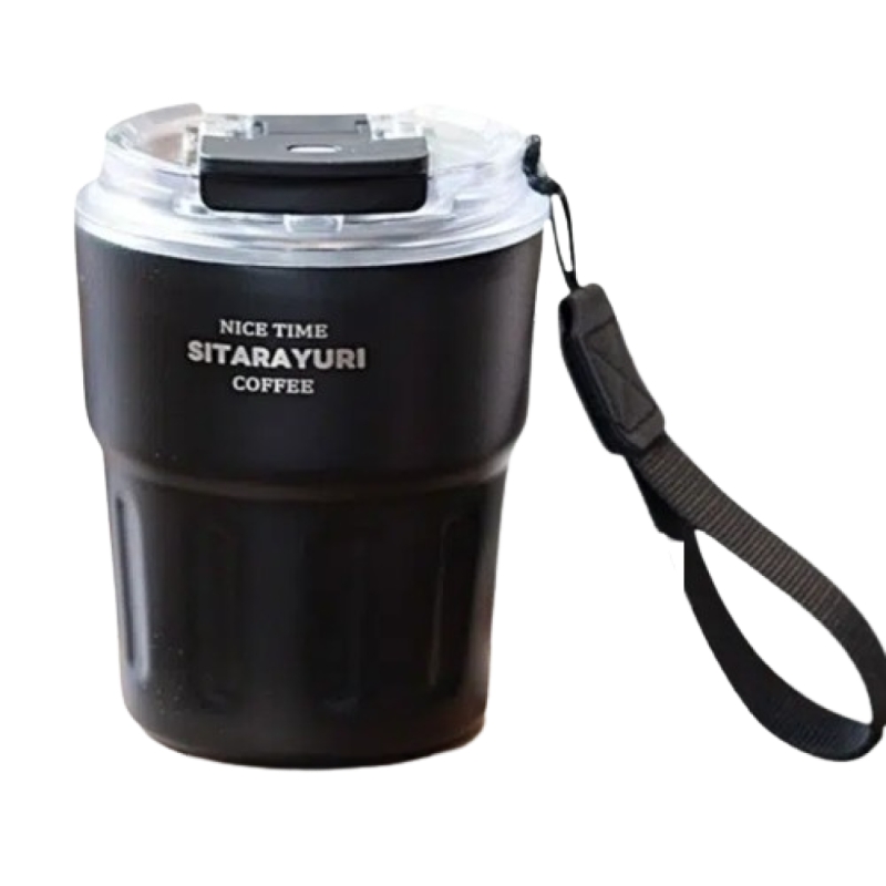 تراول ماگ سیتارایوری مدل coffee دوحالته بنددار گنجایش 290 میل