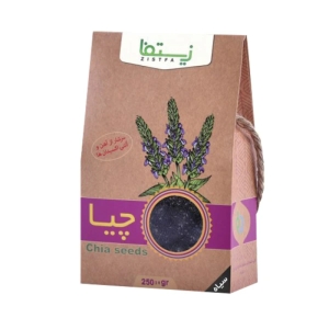 دانه چیا سیاه زیستفاـ 250 گرم