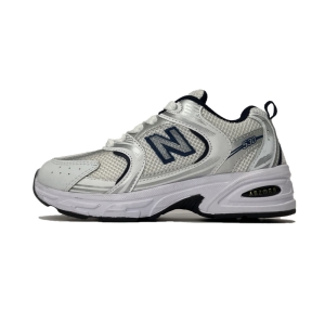 کفش بچگانه نیوبالانس مدل 530 رنگ سفید سورمه ای m30