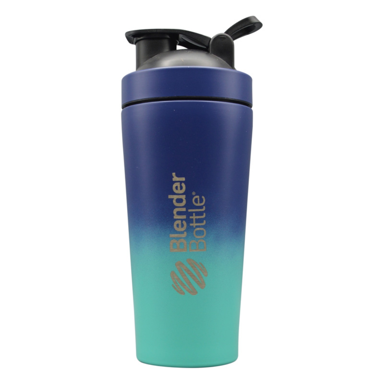 شیکر یک تیکه استیل بلندر باتل مدل Bicolor دو رنگ ظرفیت 740 لیتر