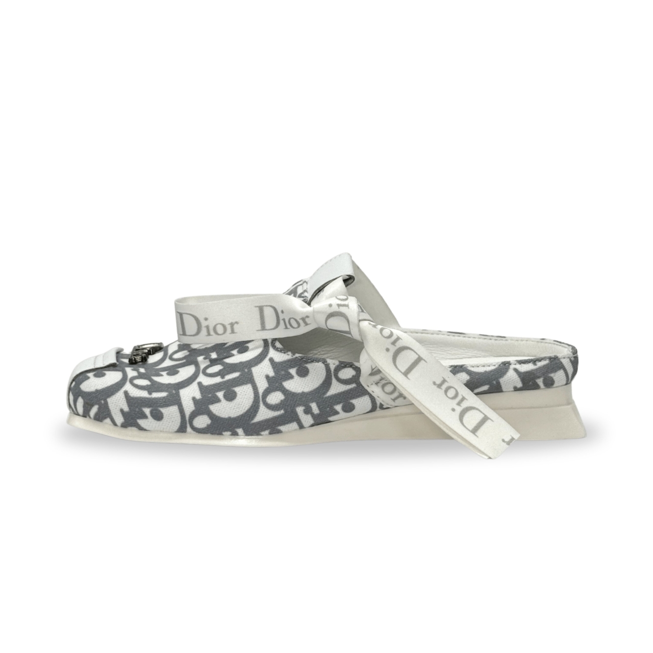 صندل زنانه مدل دیور رنگ طوسی