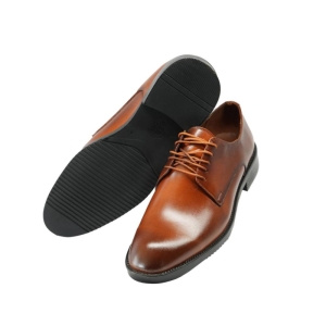 کفش مردانه چرم نعمتی رسمی مدل m200 بندی عسلی