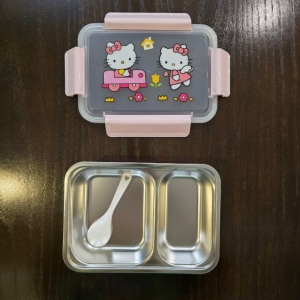 ظرف غذای کودک طرح کیتی کد ۹۱۲