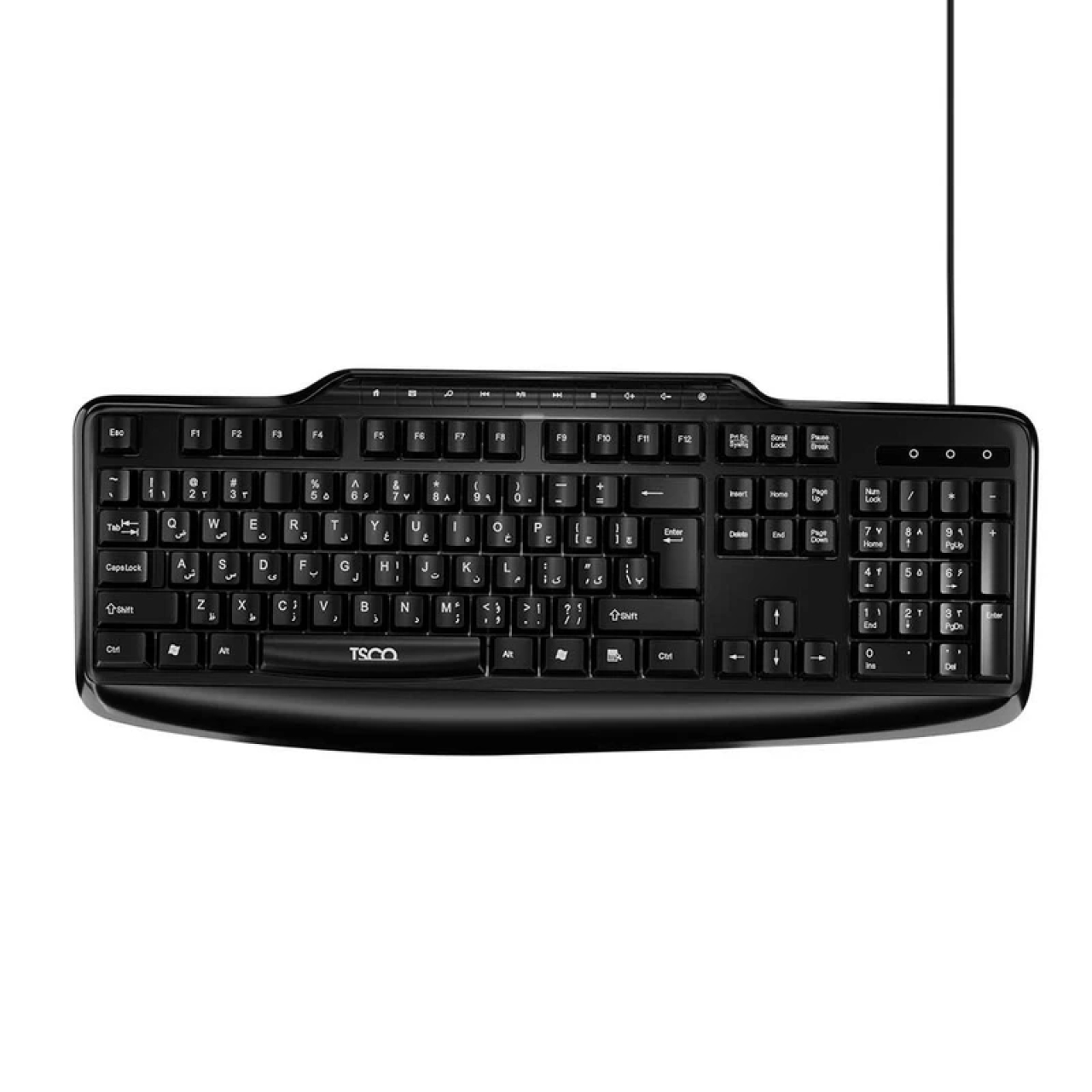 کیبورد سیم دار تسکو مدل TK 8048