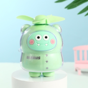 پنکه همراه شارژی مدل عروسکی طرح دایناسور