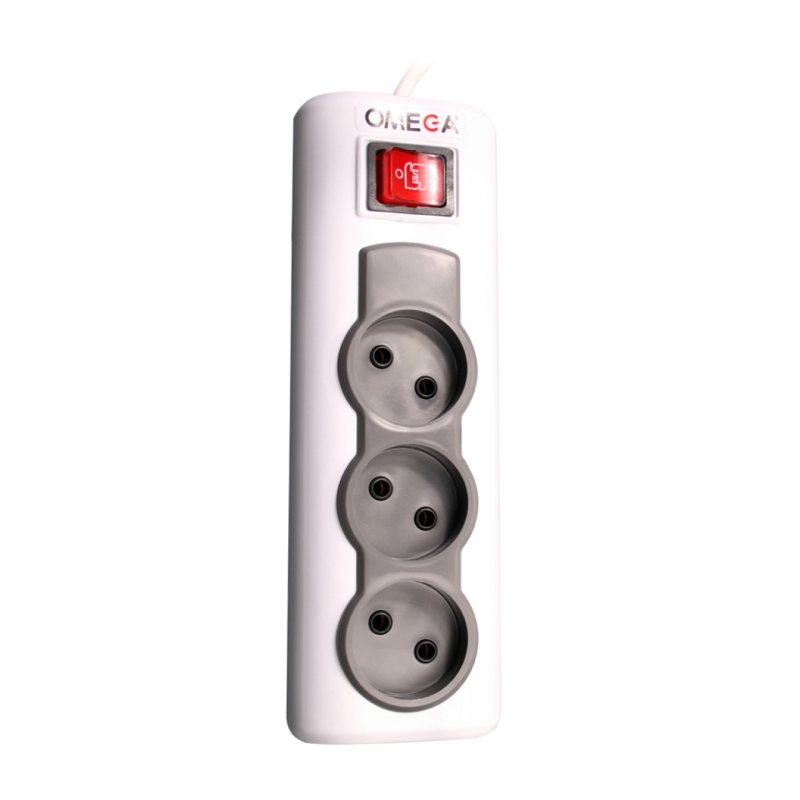 چندراهی برق امگا مدل R3000 طول کابل ۳ متر