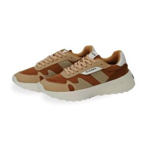 کتونی مردانه مدل دیزل شمعی رنگ خردلی