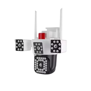 دوربین مداربسته سیم کارتی چرخشی سه لنز مدل Okam Pro E600