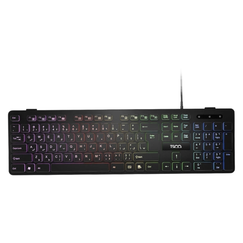 کیبورد سیم دار تسکو مدل TK8049