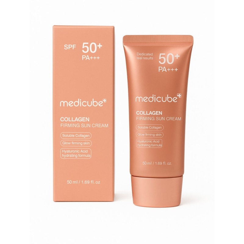 ضد آفتاب کلاژن مدیکیوب spf50 حجم ۵۰ میل