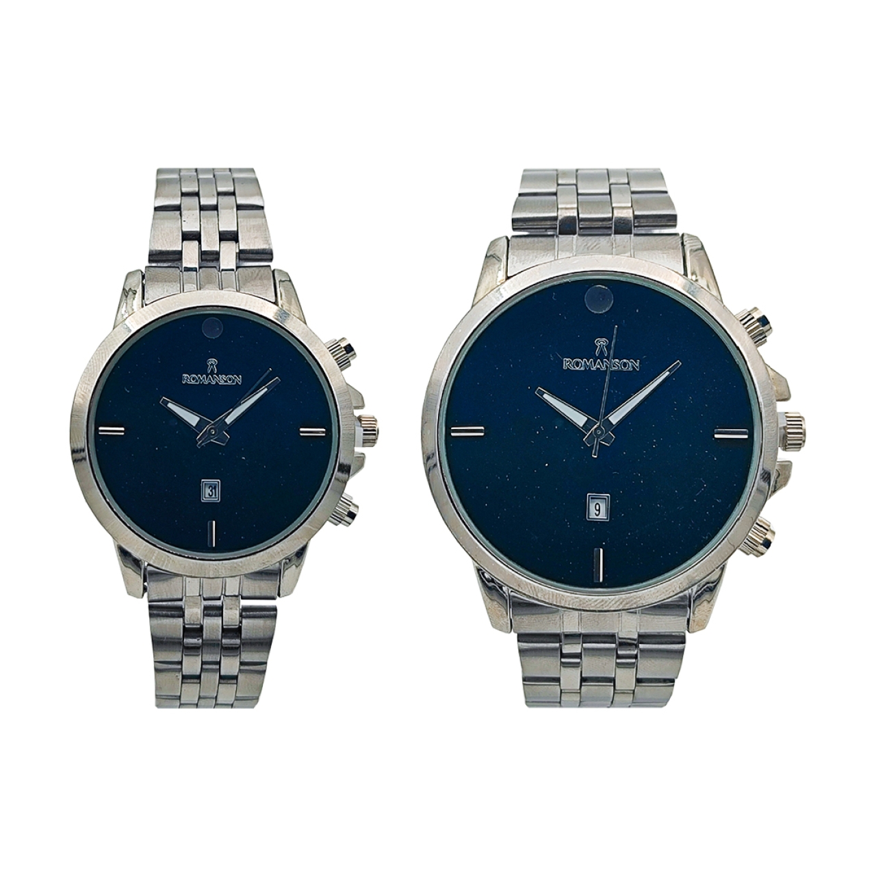 ساعت مچی عقربه ای ست زنانه مردانه رومانسون مدل RO1012