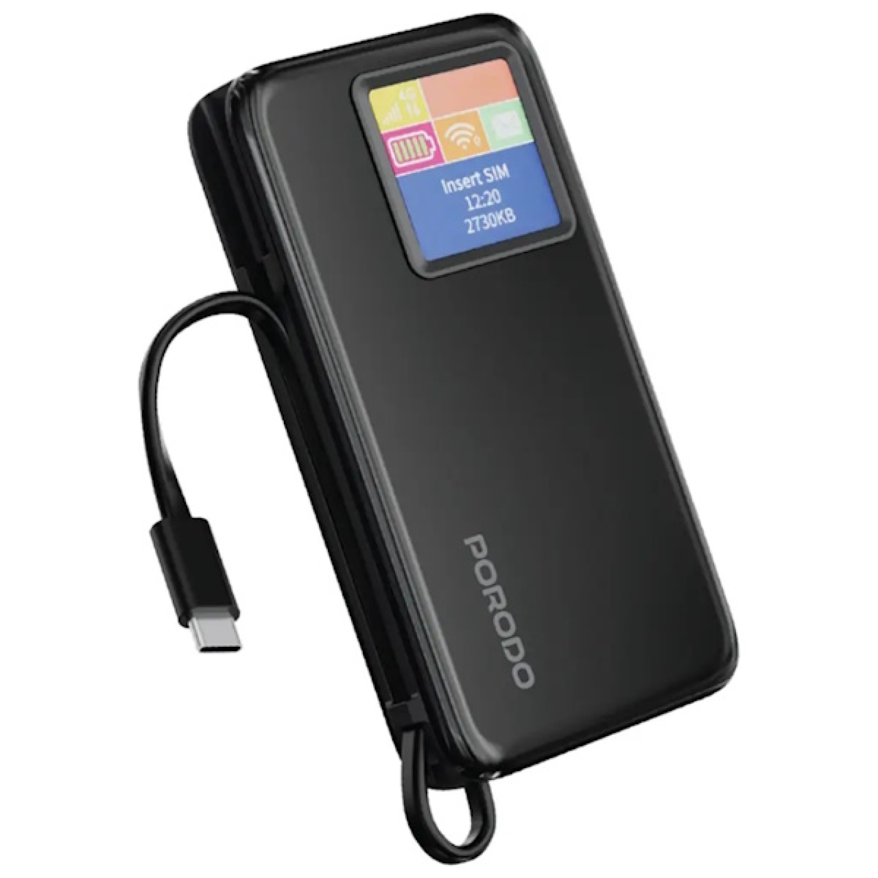 روتر و پاوربانک 10000 پرودو مدل PBFCH087