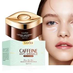 کرم دور چشم سادور مدل کافئین ضد چروک وزن 20 گرم