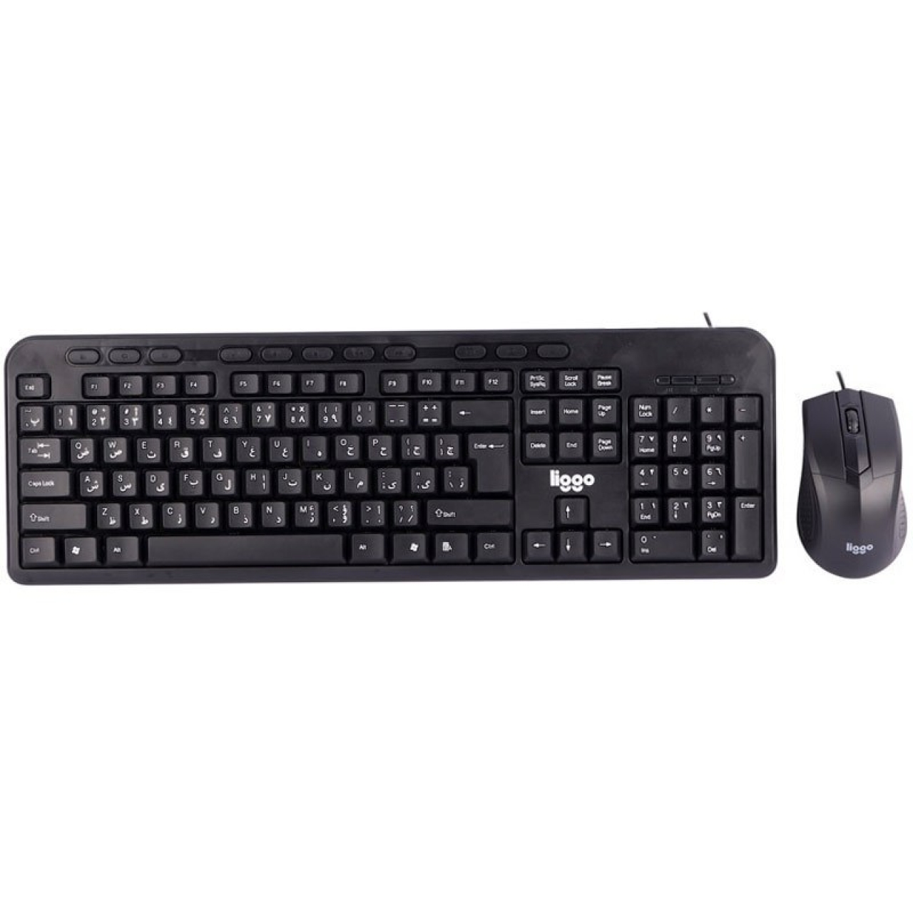 کیبورد و ماوس سیمی لیگو مدل KM606