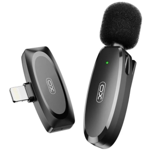  میکروفون یقه ای بی سیم آیفونی لایتنینگ ایکس او مدل MKF08B 