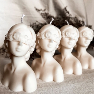 شمع دستساز مدل ناتالی