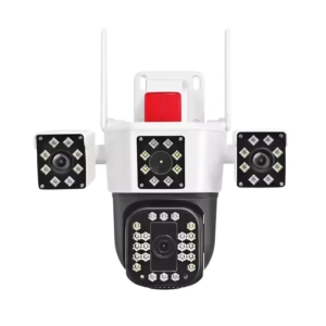 دوربین مداربسته سیم کارتی چرخشی سه لنز مدل Okam Pro E600