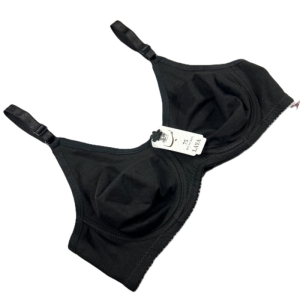 سوتین نخی پرسی فنر دار لعیا کد 307 - رنگ مشکی