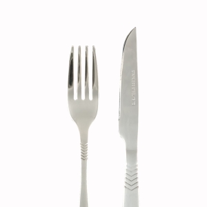 کارد چنگال یونی هوم مدل سیدنی بسته 12 عددی