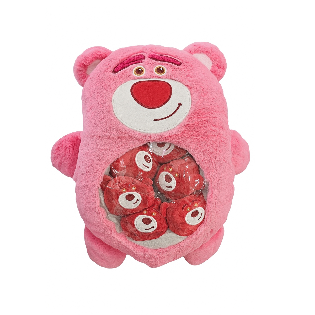 عروسک خرس لوتسو مدل بچه دار 