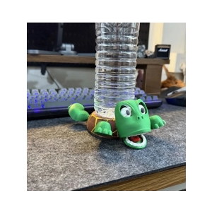 زیرلیوانی لاک‌پشتی سه‌بعدی فانتزی