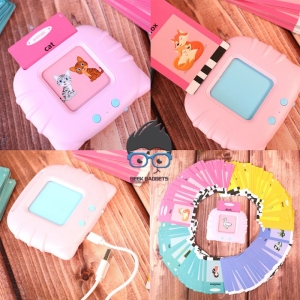 بازی آموزشی انگلیسی مدل فلش کارت گویا Card carly education device