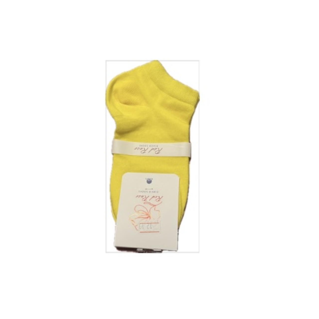جوراب زنانه مچی دیاکو نانو کد 8 - رنگ زرد