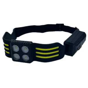 چراغ پیشانی سنسوردار ژله ای 4 لامپه COB مدل XTE