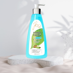 کرم آبرسان دست و صورت ژومیو کد 008 حجم 250 میلی لیتر