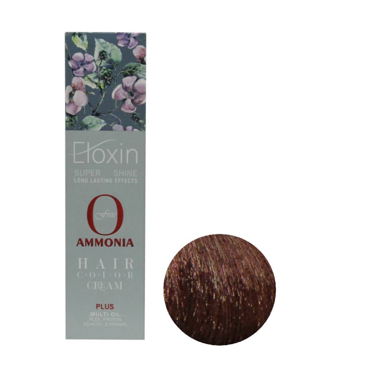رنگ موی فاقد آمونیاک Eloxin اصل ایتالیا حجم 100 میلی لیتر شماره W769 رنگ قهوه ای اسپیشیال شکلاتی روشن