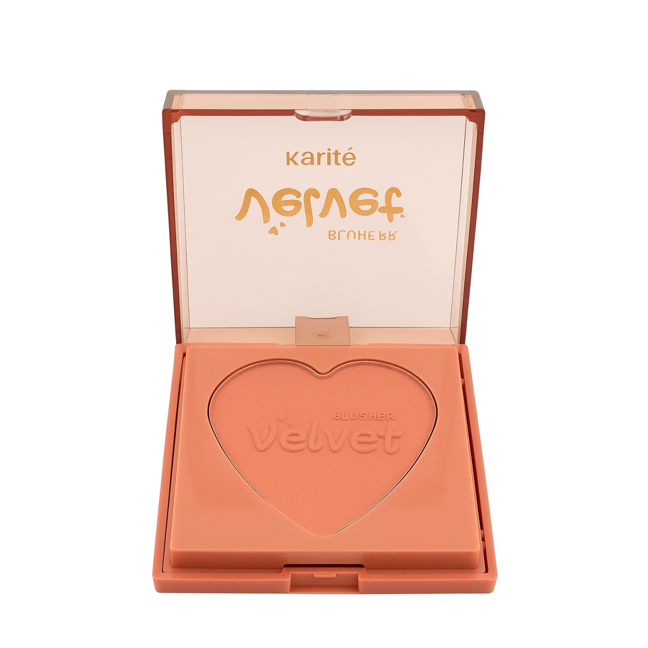 رژگونه قلبی کاریته مدل ولوت شماره چهار