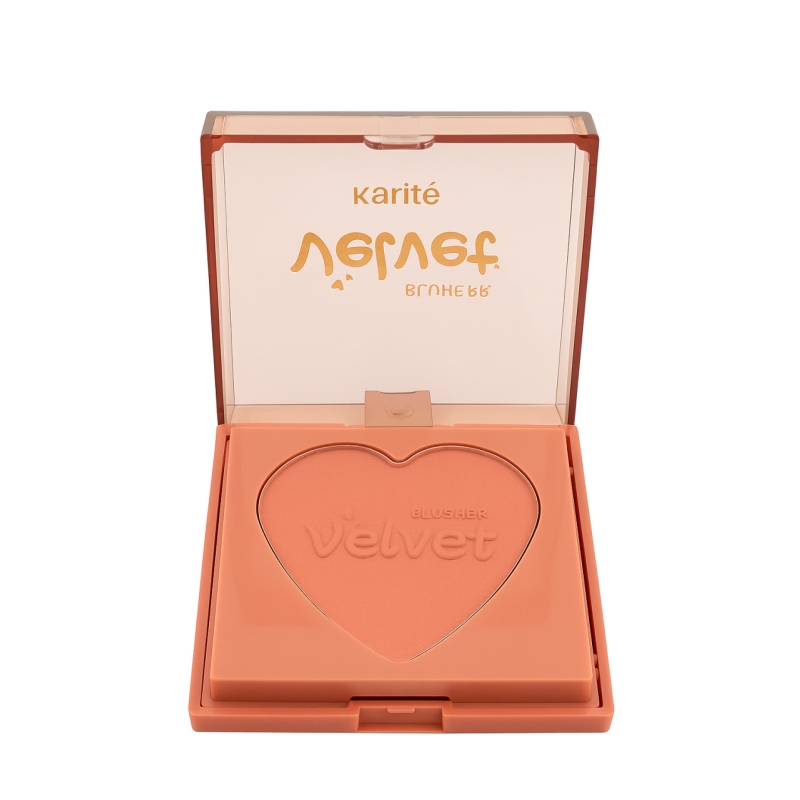 رژگونه قلبی کاریته مدل ولوت شماره چهار