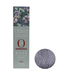 رنگ موی فاقد آمونیاک Eloxin اصل ایتالیا حجم 100 میلی لیتر شماره A8 رنگ آبی فلورانسی