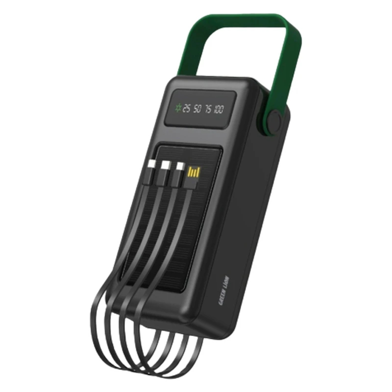 پاوربانک خورشیدی گرین لاین مدل Solar Max ظرفیت ۵۰ هزار میلی آمپر