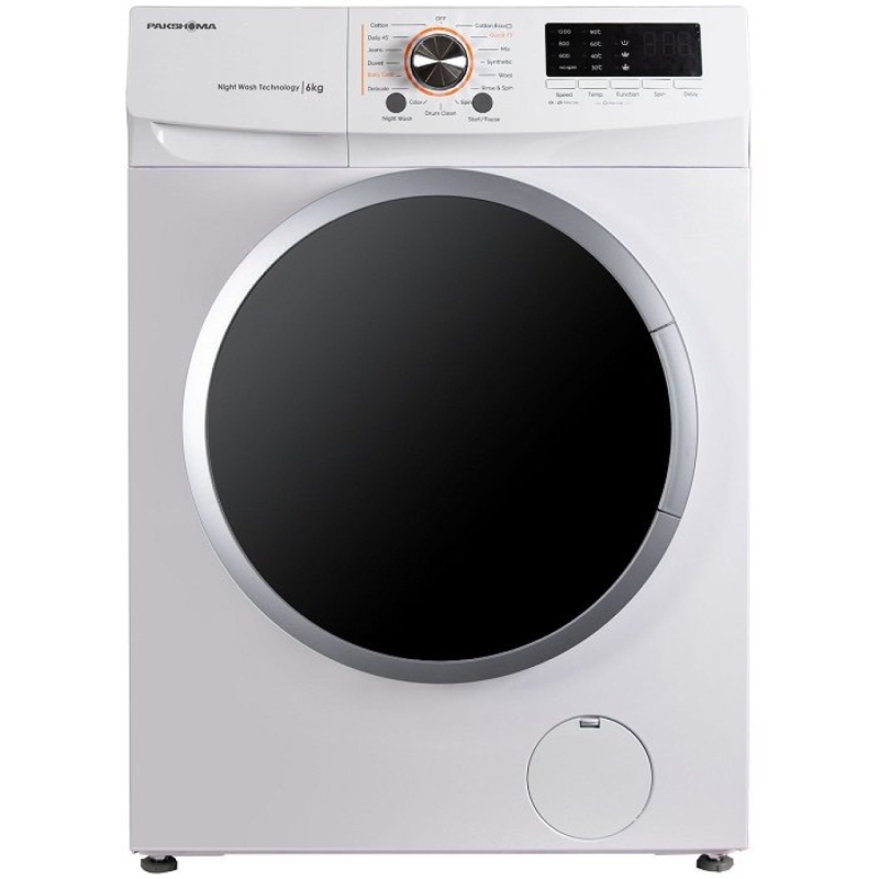 لباسشویی پاکشوما مدل UWF 10600 WT ظرفیت 6 کیلوگرم 