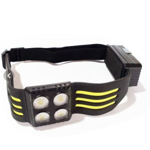 چراغ پیشانی سنسوردار ژله ای 4 لامپه COB مدل XTE