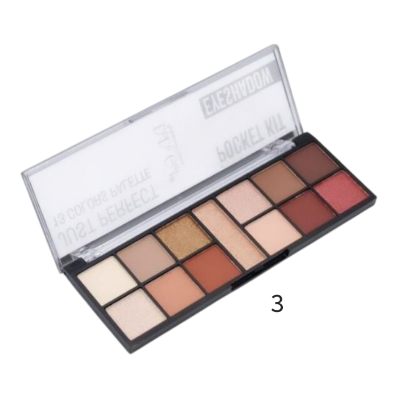 پالت سایه 13 رنگ دودوگرل کد ۳