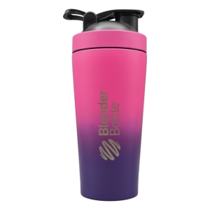 شیکر یک تیکه استیل بلندر باتل مدل Bicolor دو رنگ ظرفیت 740 لیتر