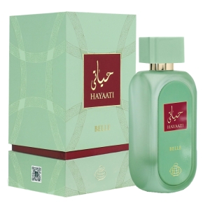 ادوپرفیوم زنانه فراگرنس ورد مدل حیاتی Belle سبز حجم 100 میلی لیتر