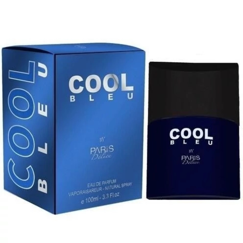 ادوپرفیوم مردانه پاریس دلیس مدل کول بلو حجم ۱۰۰ میل
