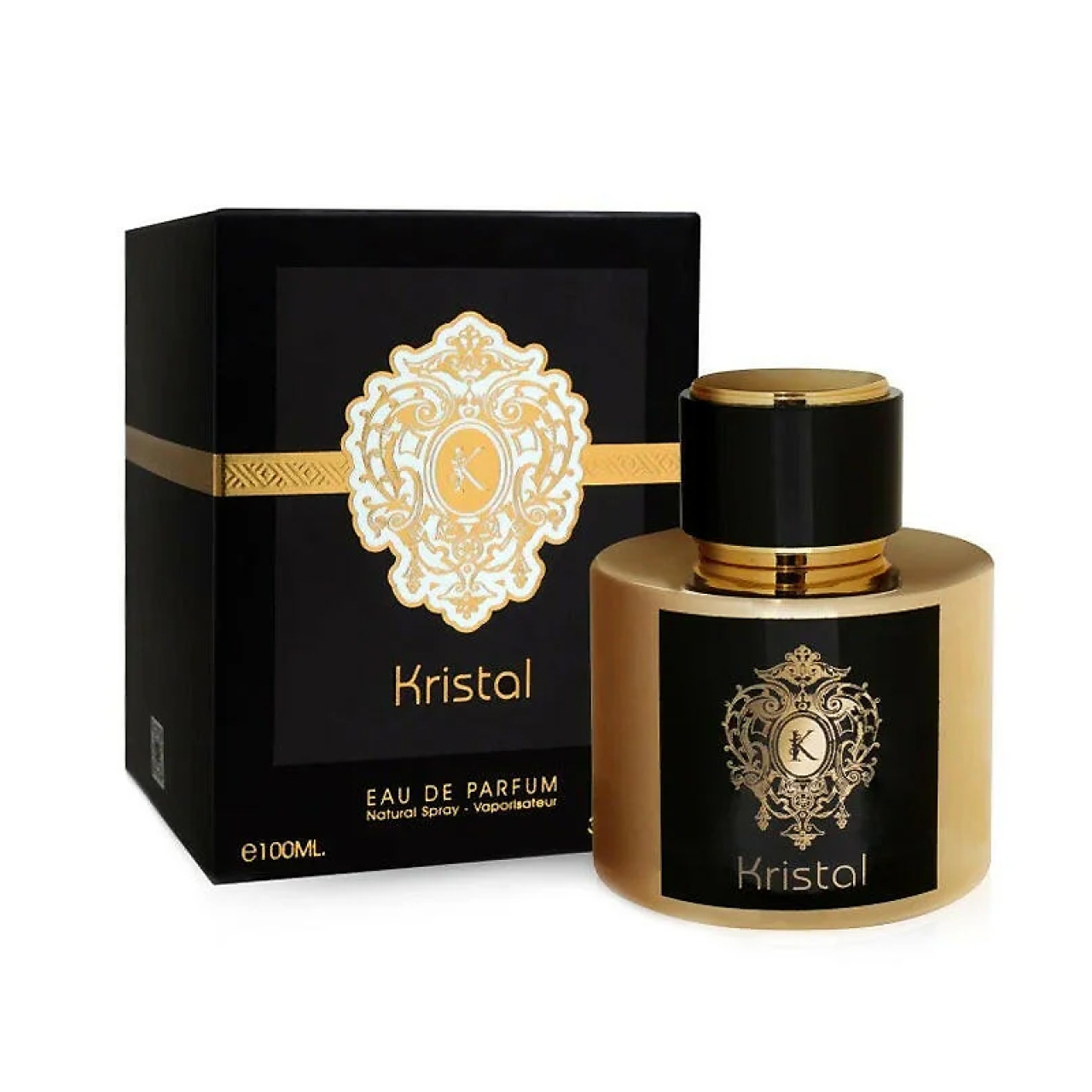 ادوپرفیوم زنانه مردانه فراگرنس ورد مدل کریستال حجم 100 میلی لیتر