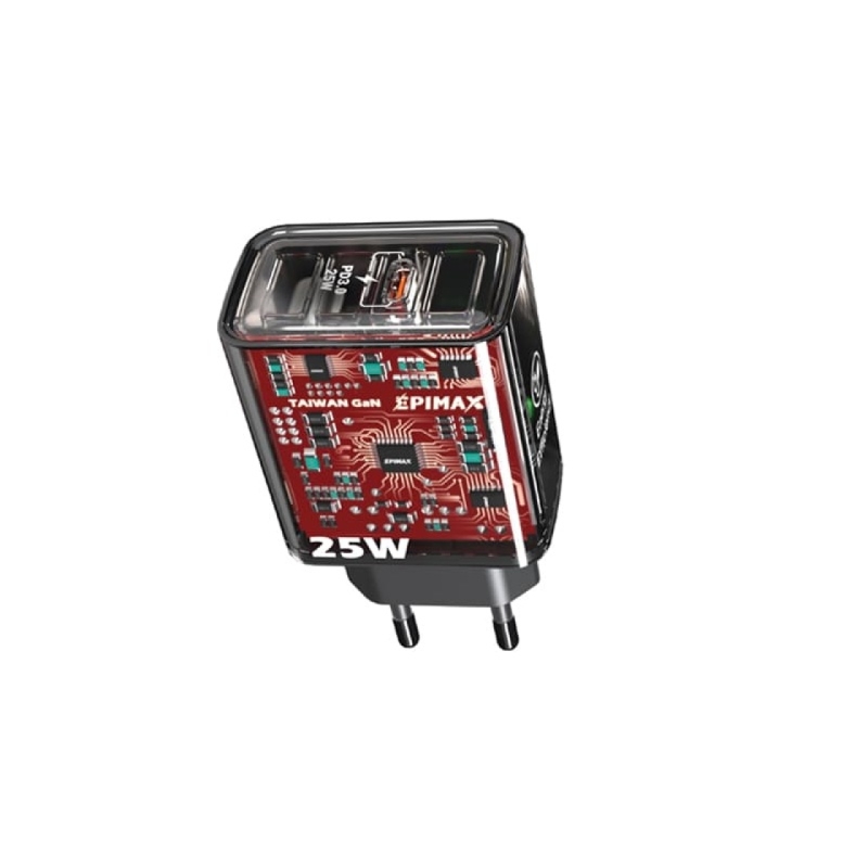 شارژر 25 وات تایپ سی ایپیمکس مدل EPIMAX EU-151 PD 25W