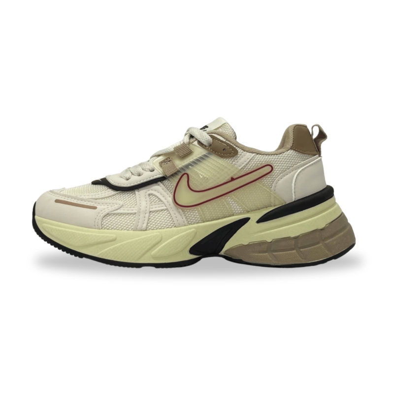 کتونی زنانه مدل نایک v2k رنگ نسکافه ای