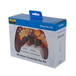 دسته بازی پلی استیشن 4 مدل T29 طرح red dead